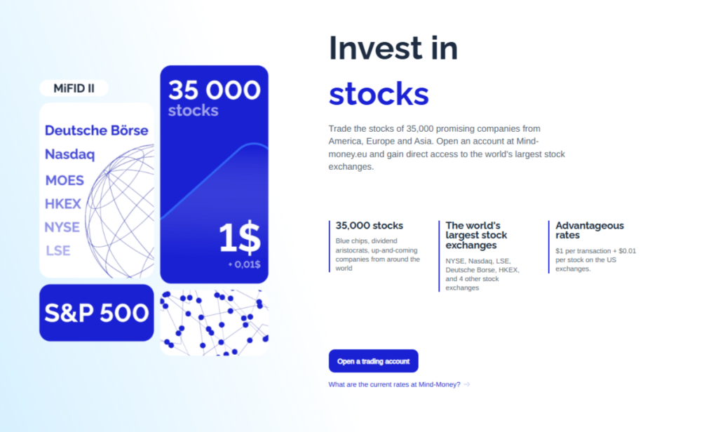 Mind Money отзывы: как работает европейская инвестиционная платформа